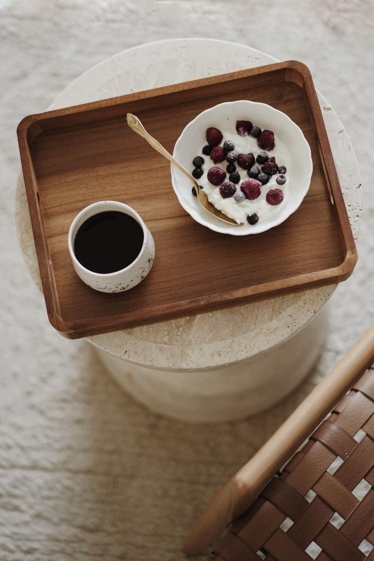 Akasya Orta Boy Dikdörtgen Tepsi