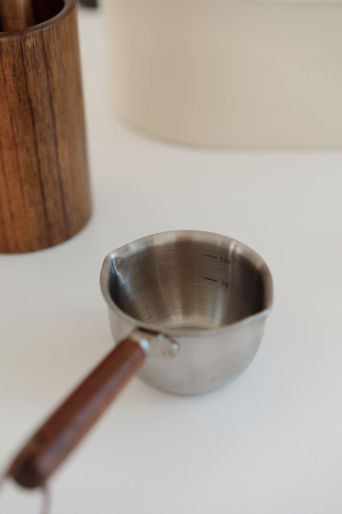 Akasya Saplı Ölçü Kaşığı (Paslanmaz Çelik)