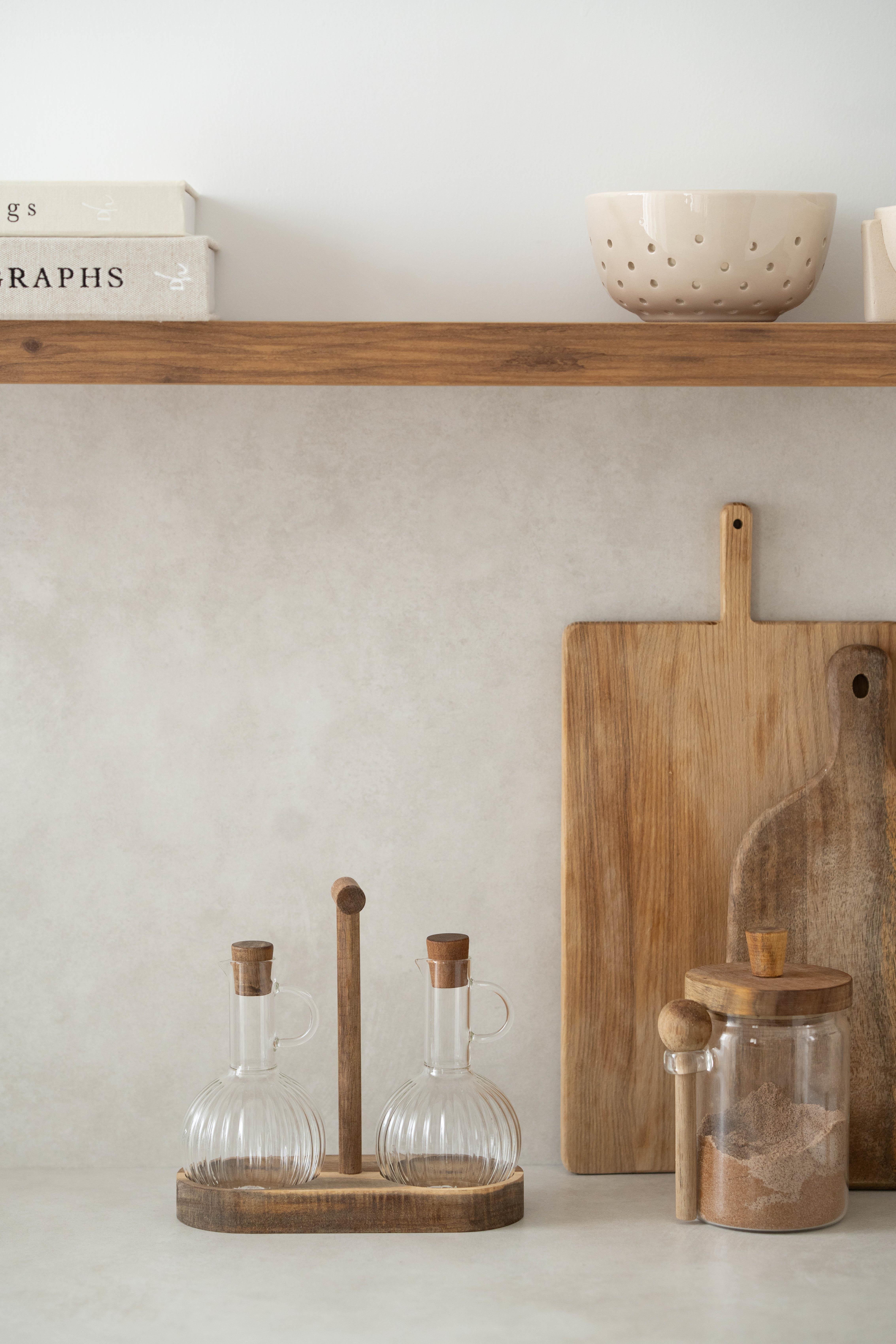 Akasya Standlı Yağdanlık