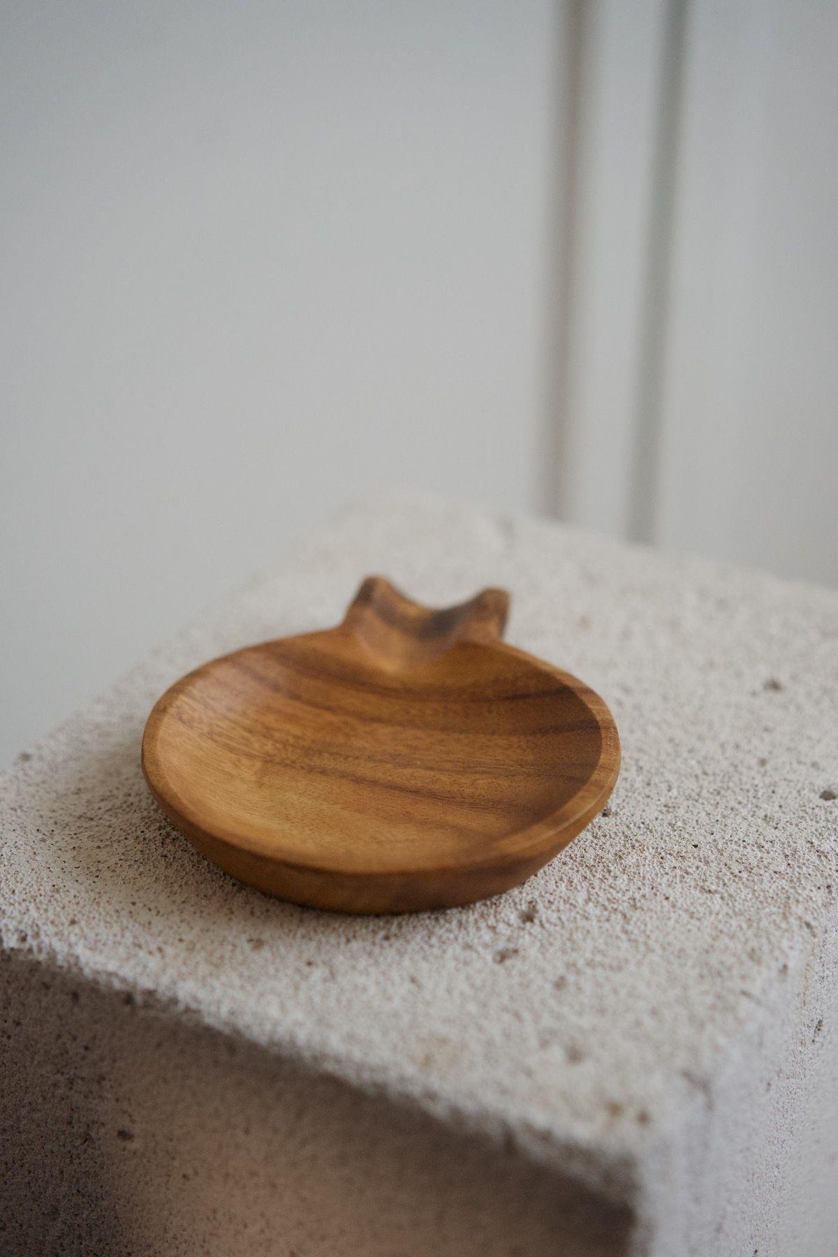 Akasya Tezgah Üstü Kirli Kaşıklık (11 x 13,5 cm)