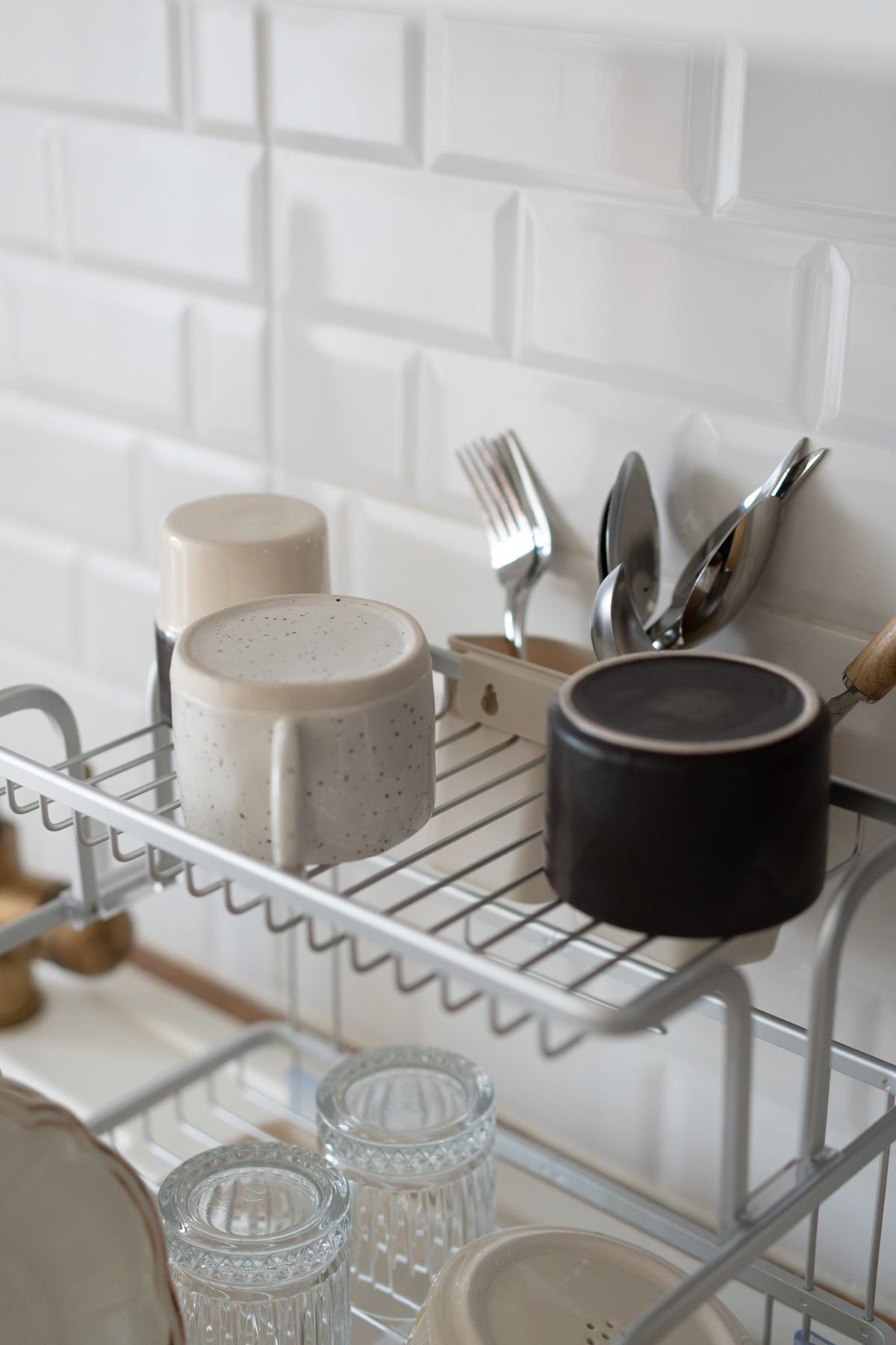 BULL-005 Alüminyum İki Katlı Bulaşıklık (Paslanmaz)