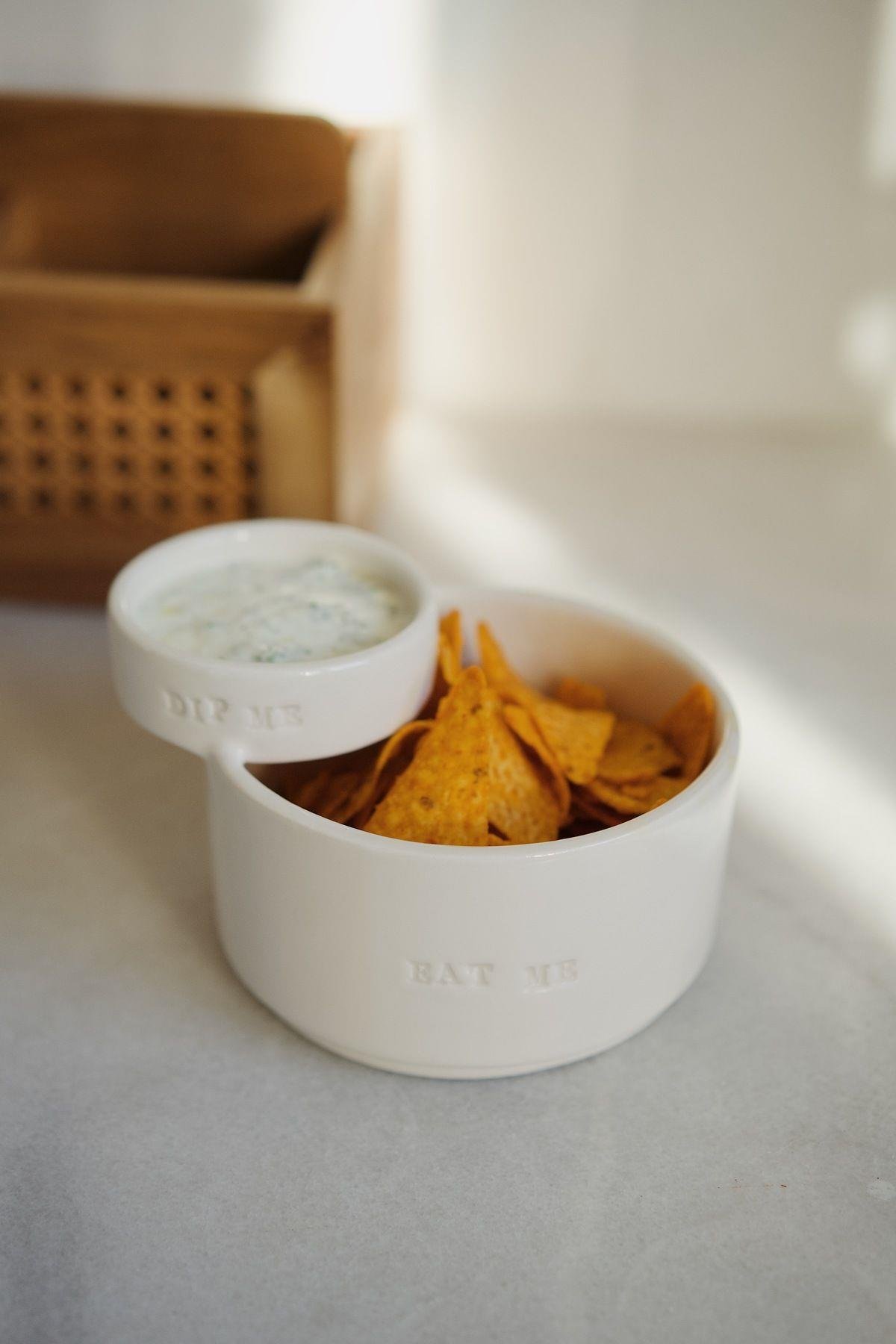 Eat Me-Dip Me Sosluklu Tabak (15 cm)