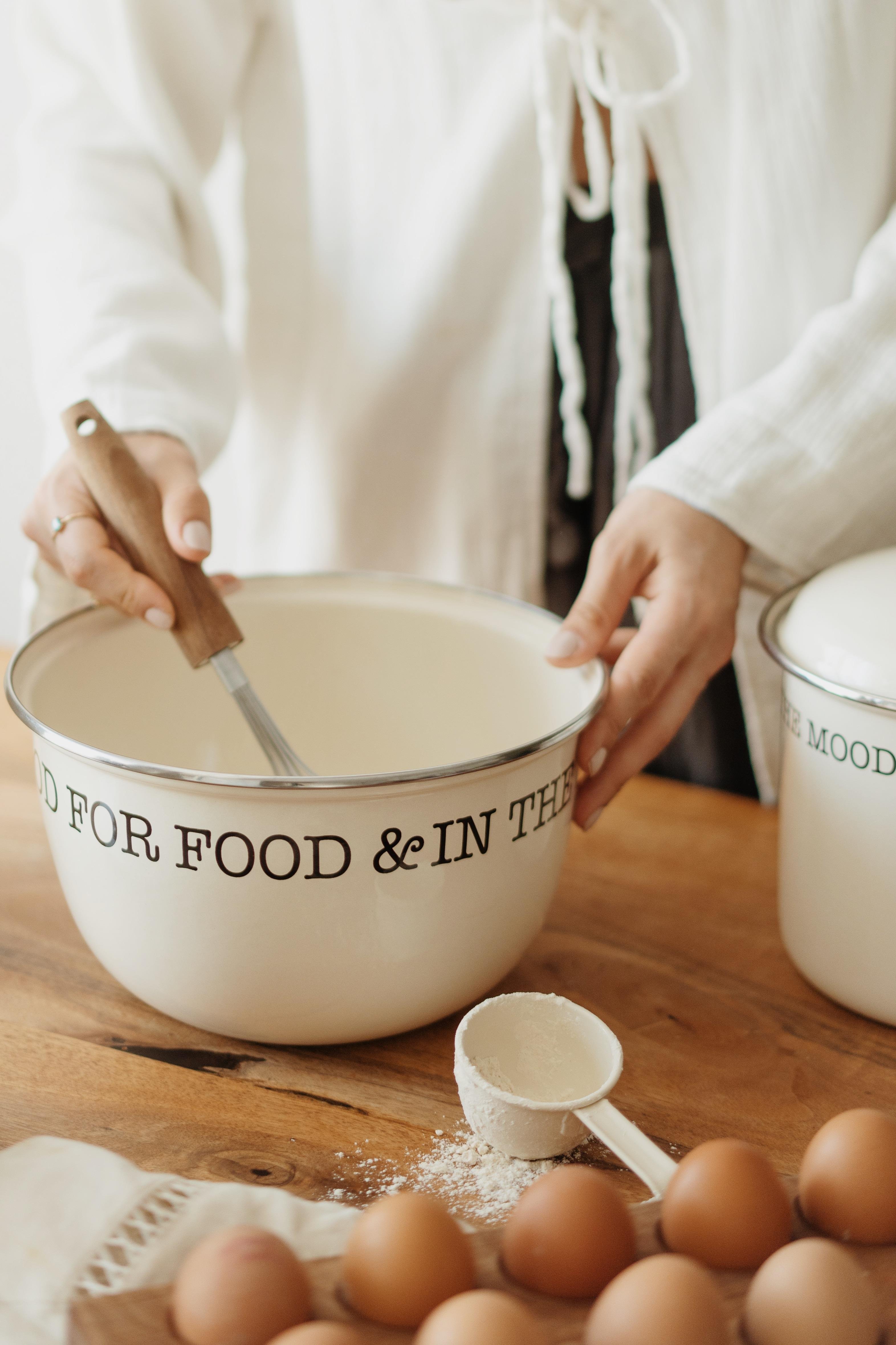 Emaye Karıştırma Kabı