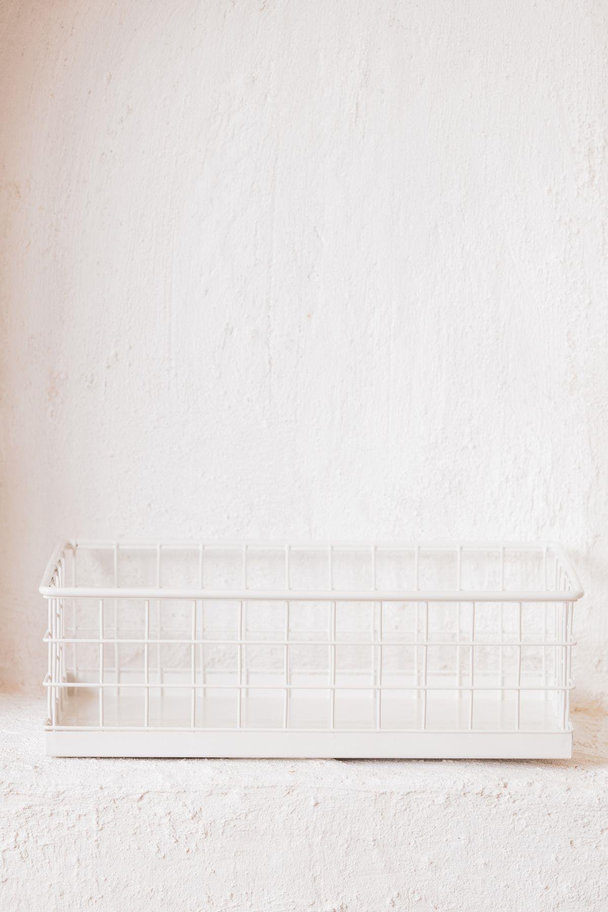 Galvaniz Organizer Tel Tepsi