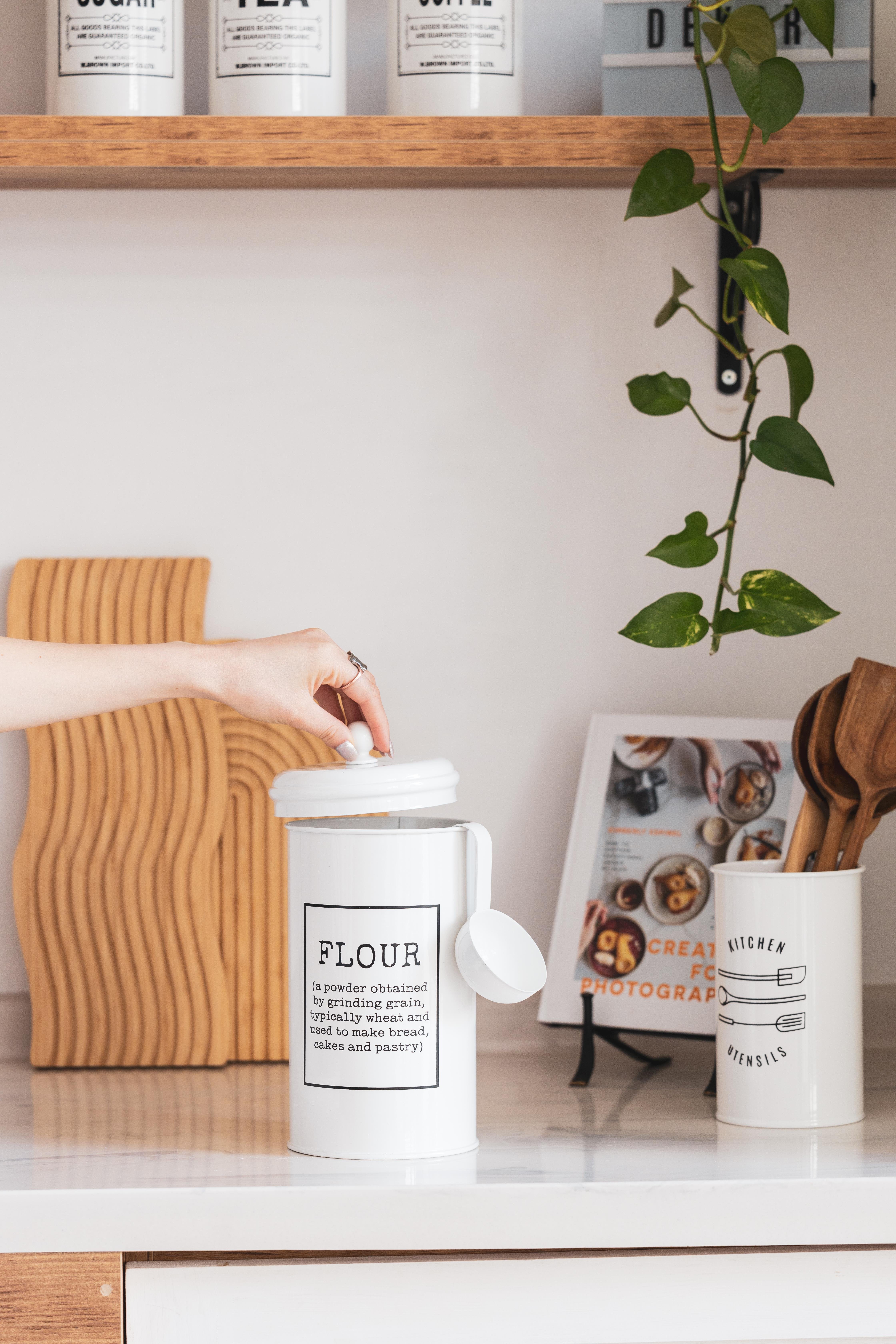 Galvaniz Un Kabı (FLOUR BASKILI)