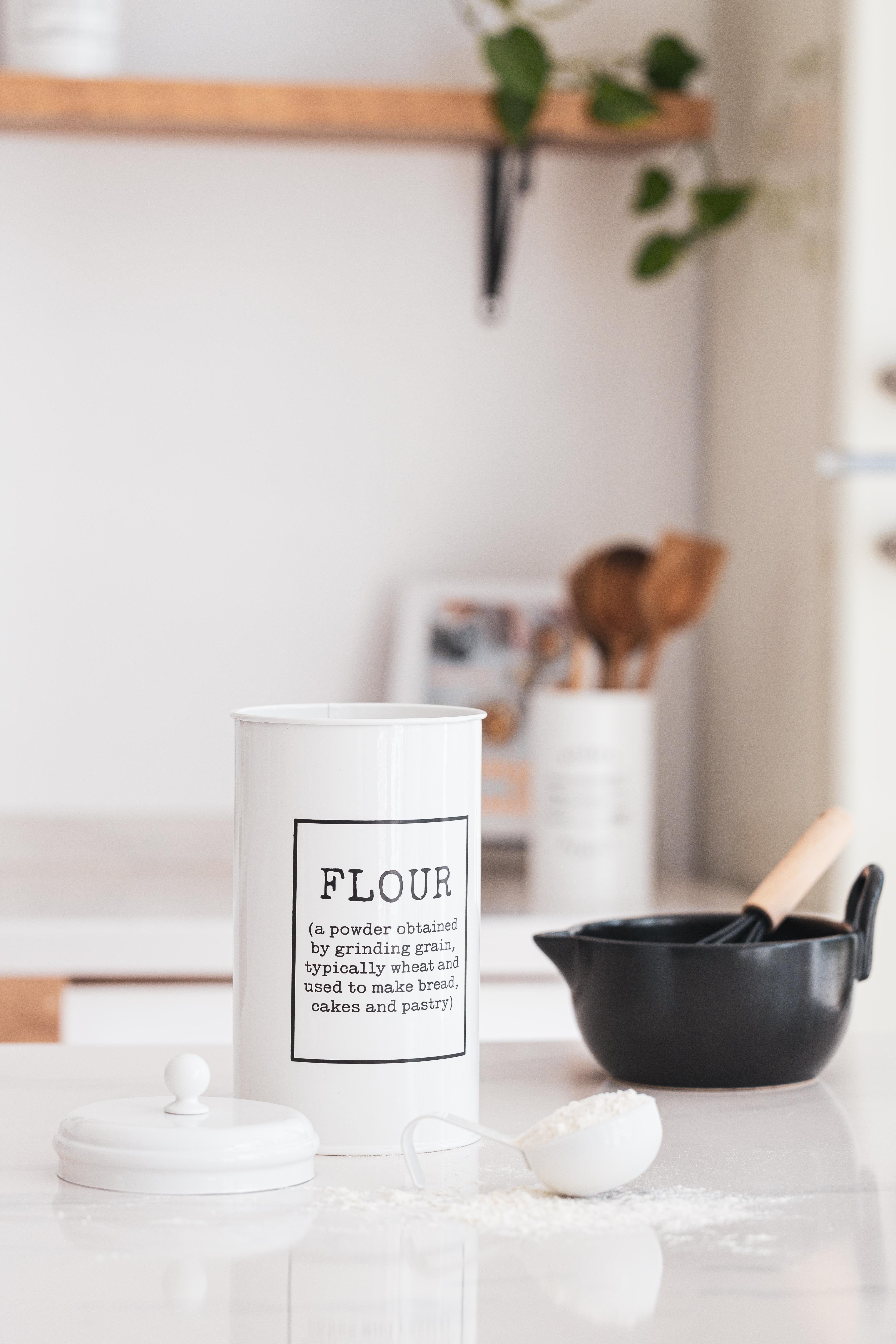 Galvaniz Un Kabı (FLOUR BASKILI)