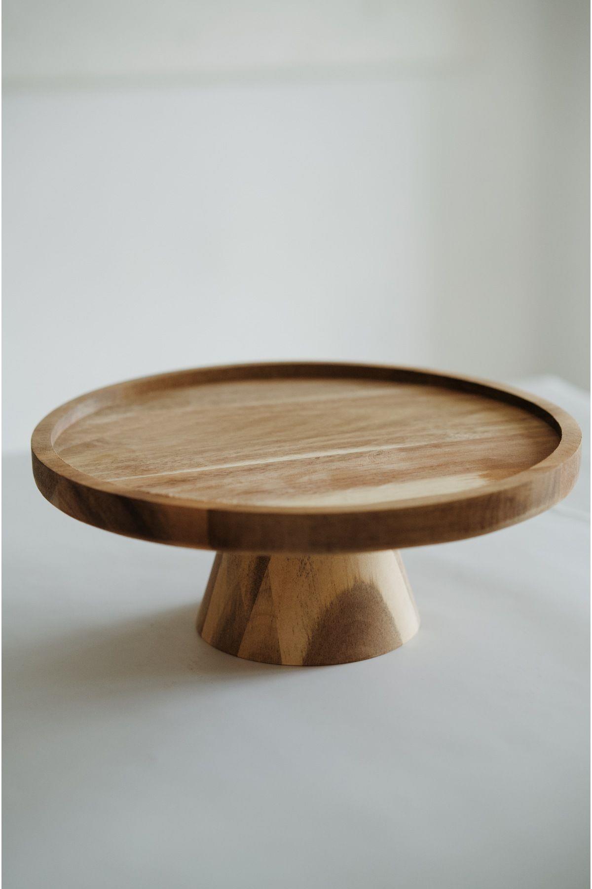 Homes Akasya Standlı Cam Kek Fanusu (Küçük Boy)