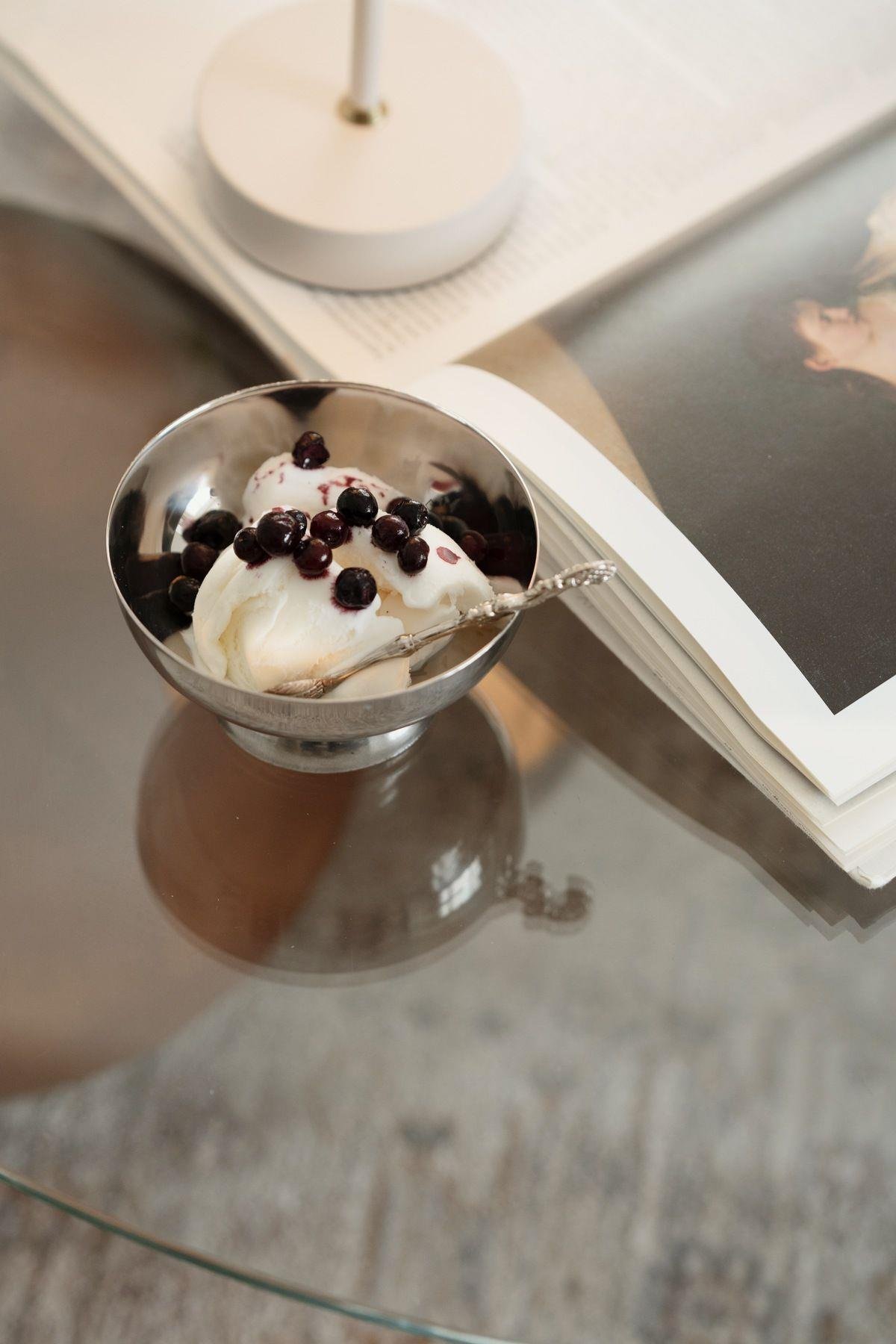 Metal Ayaklı Dondurmalık (Paslanmaz Çelik)