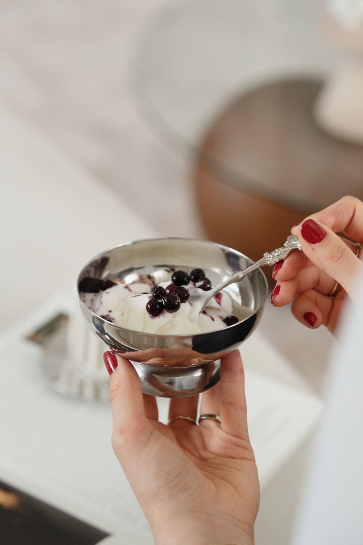 Metal Ayaklı Dondurmalık (Paslanmaz Çelik)