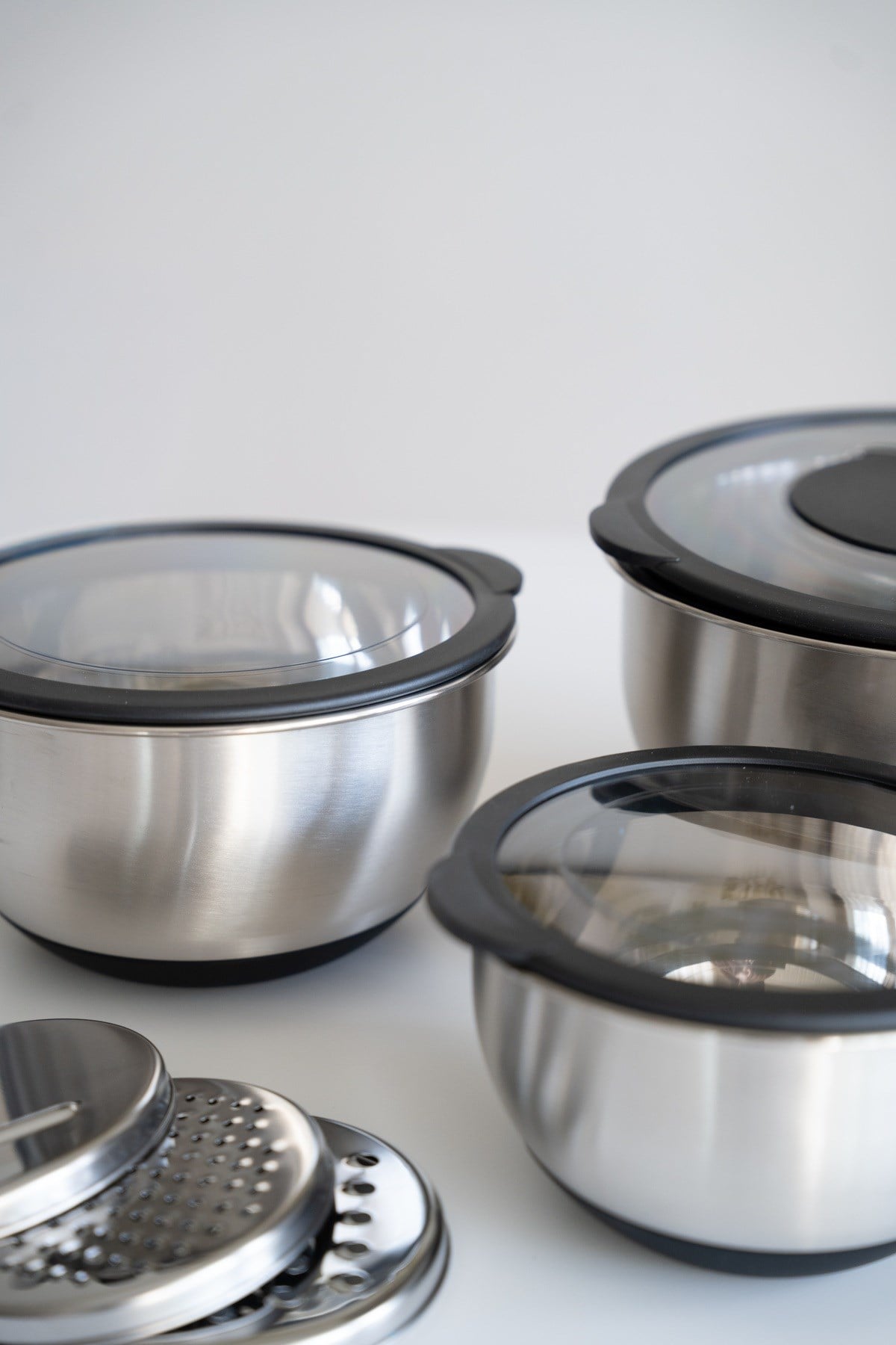 ProKitchen 304 Çelik Rende Aparatlı Saklama ve Hazırlık Seti