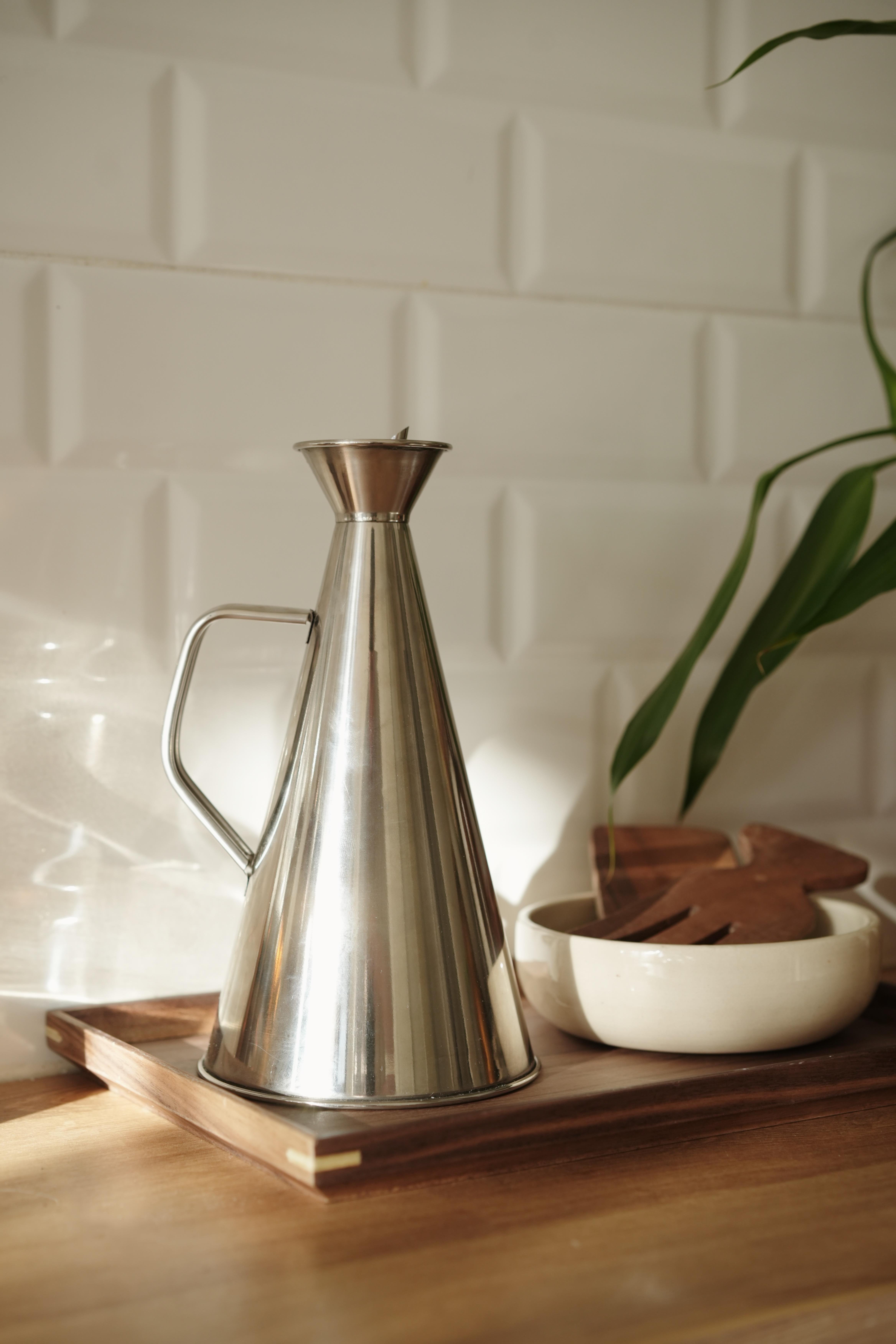 Valery Küçük Boy Paslanmaz Çelik Yağdanlık (750ml)