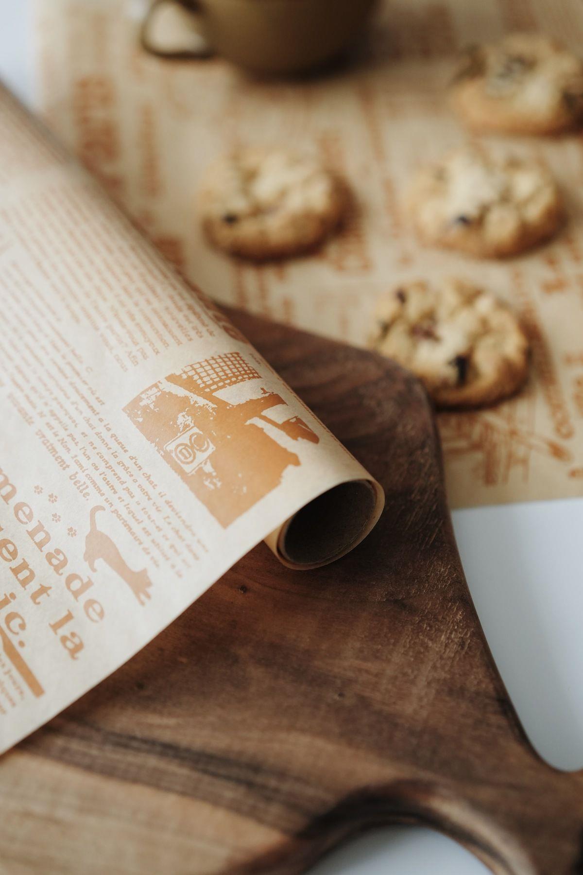 Vintage Servis ve Sunum Kağıdı / Yağlı Kağıt 5m