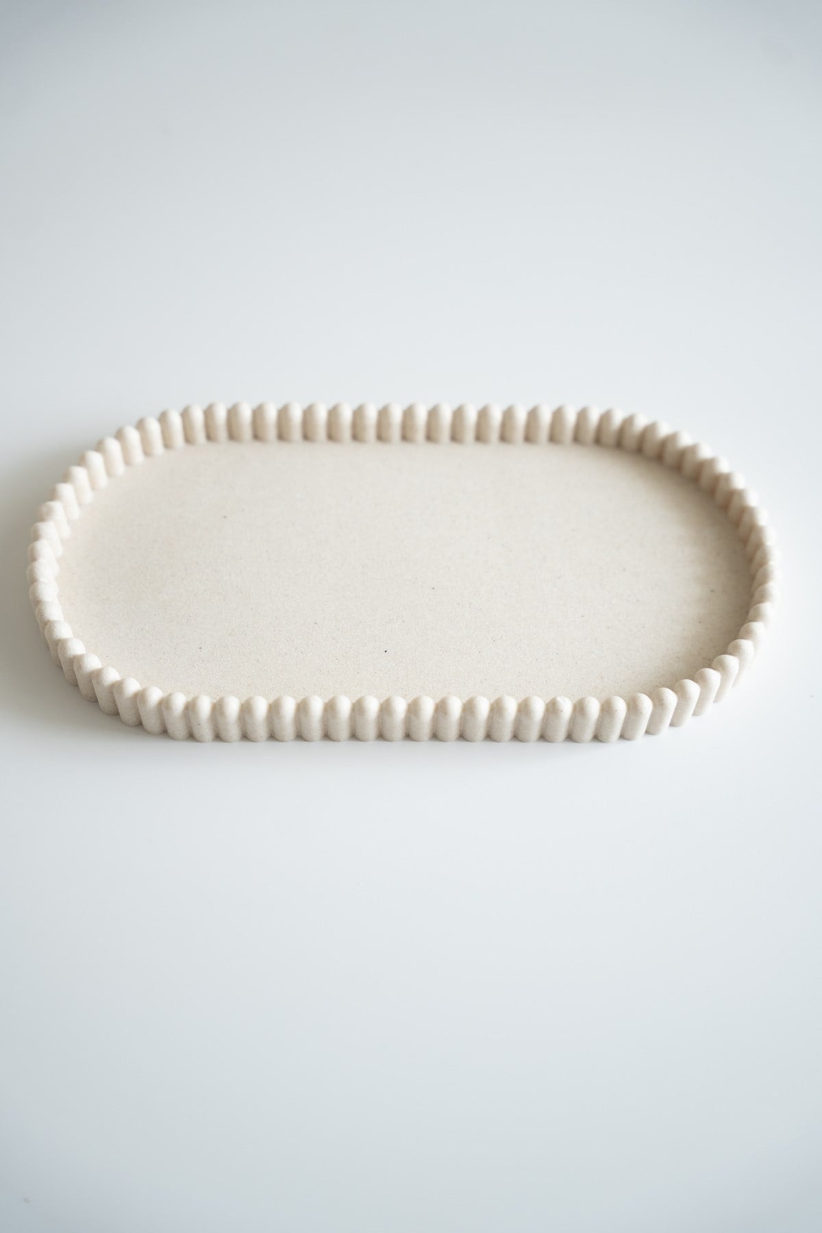 Viona Oval Form Polyresin Sabunluk Organizer Standı
