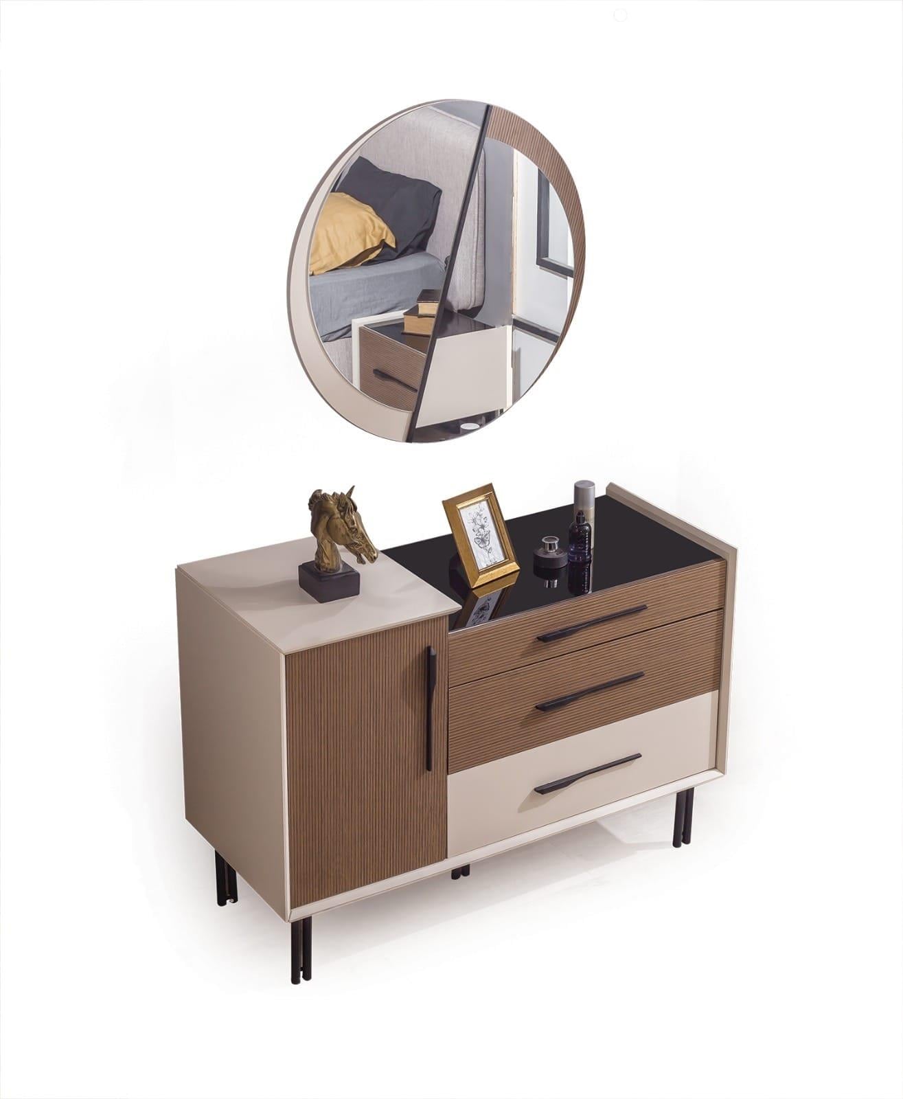 Deep Aynalı Şifonyer