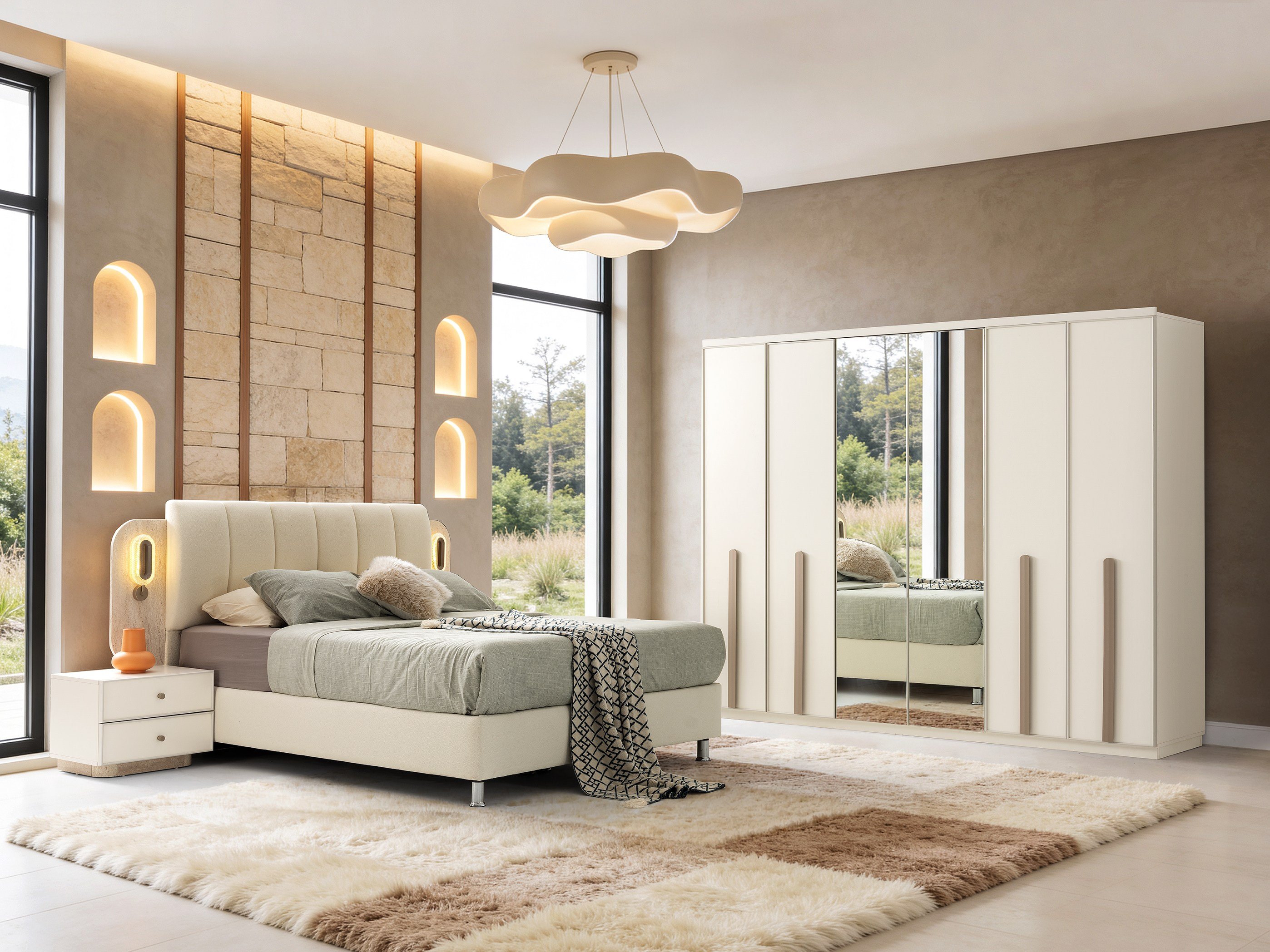 Loft Yatak Odası Takımı