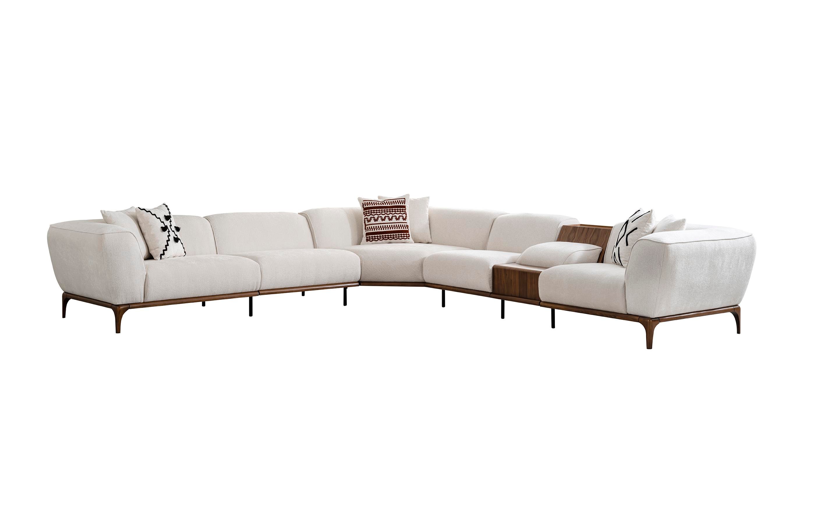 Lotus Plus Köşe 120 cm Kollu Modül