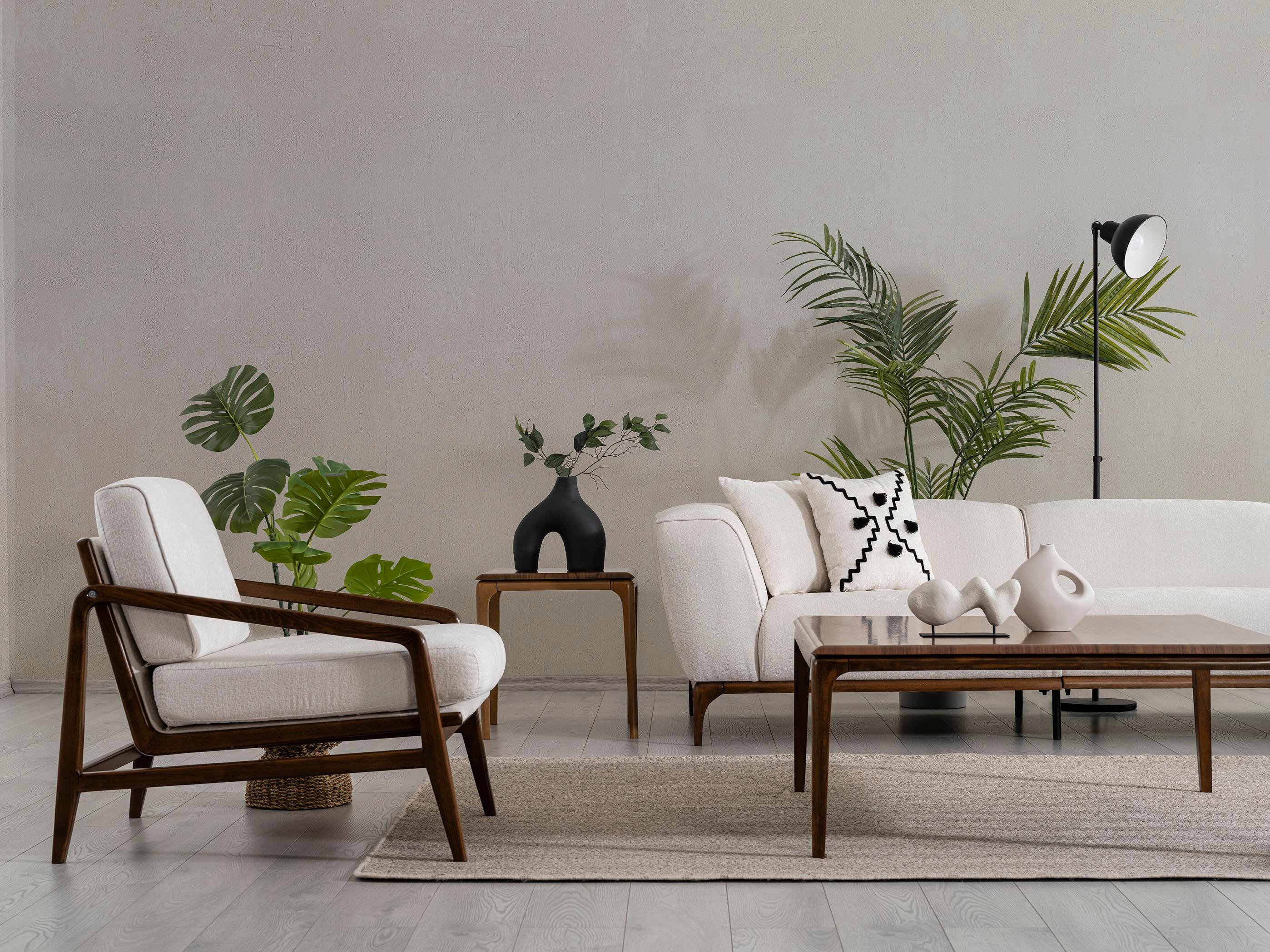 Lotus Plus Köşe 182 cm Kollu Modül
