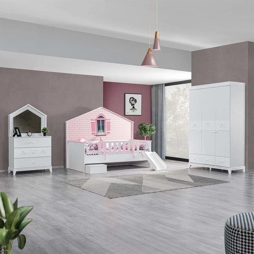 Pembe Panjur Genç Odası Takımı
