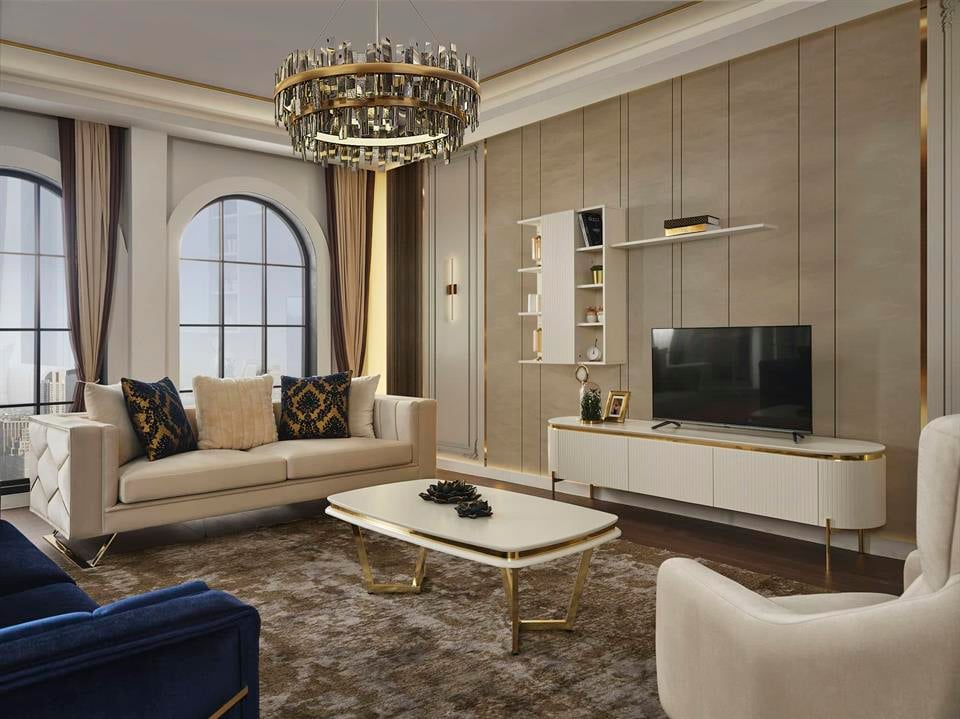 Tesla Luxury Tv Ünite Takımı
