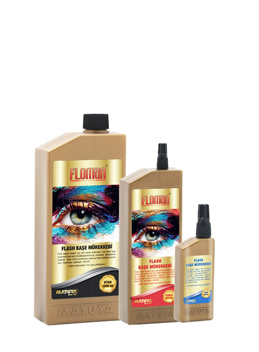 Floman Flash Kaşe Mürekkebi Siyah Teknobutik.com'da