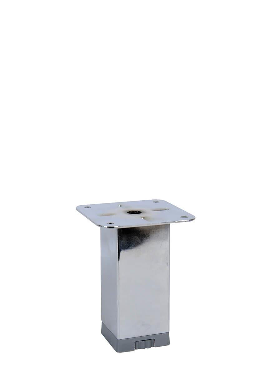 10cm 40mm x 40mm Plastik Pingolu Kare Demir Baza Ayağı Teknobutik.com'da
