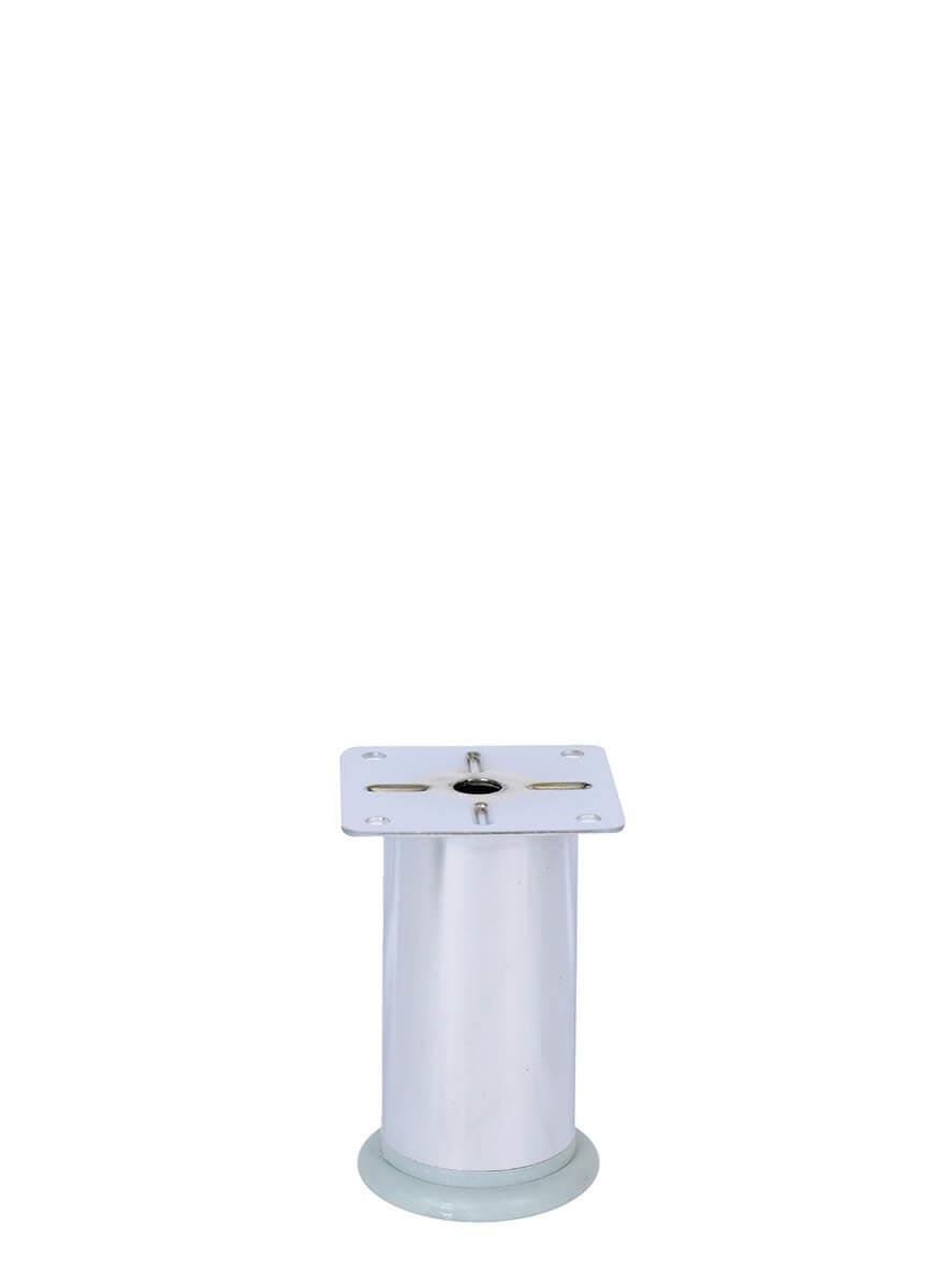 10cm 42 Ø Çap Gri Plastik Pingolu Ayarlı Metal Baza Dolap Ayağı Teknobutik.com'da