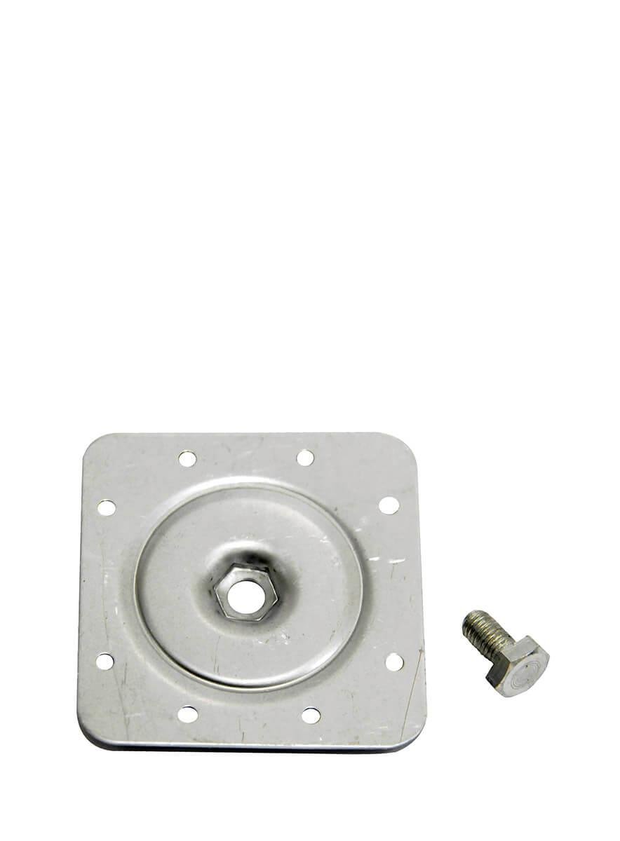 10cm X 10cm X 2mm Ahşap İçin Bağlantı Sacı Civata Dahil Teknobutik.com'da