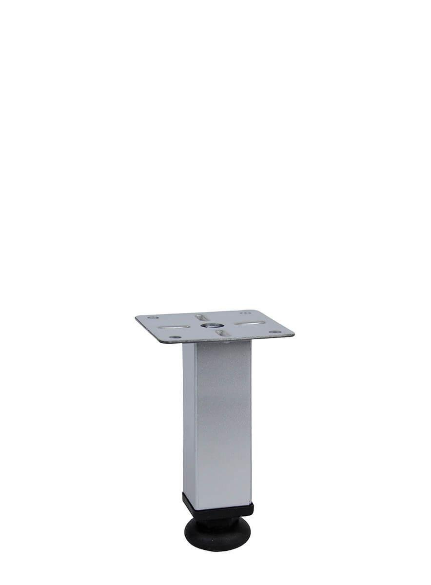 12cm 25mm x 25mm Plastik Pingolu Kare Demir Baza Ayağı Teknobutik.com'da