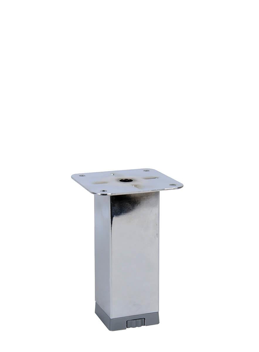 12cm 40mm x 40mm Plastik Pingolu Kare Demir Baza Ayağı Teknobutik.com'da