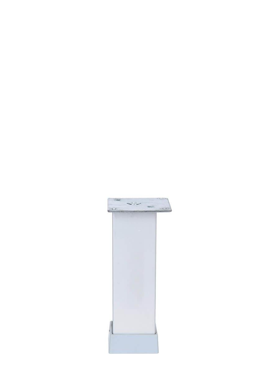 12cm 40x40mm Kare Alüminyum Düz Mat Eloksal Baza Ayağı Teknobutik.com'da