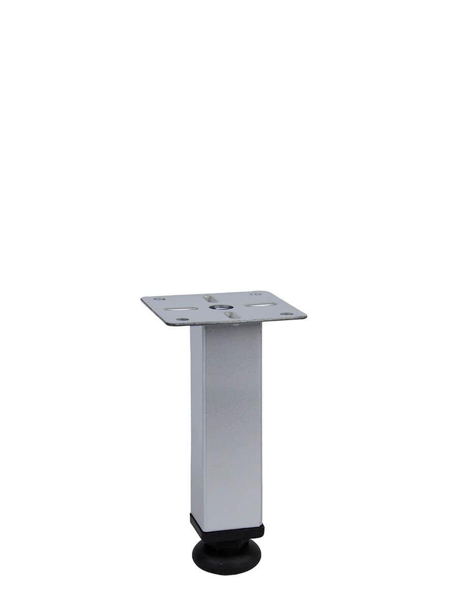 15cm 25mm x 25mm Plastik Pingolu Kare Demir Baza Ayağı Teknobutik.com'da