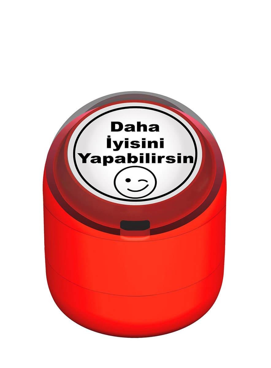 Daha İyisini Yapabilirsin Motivasyon Kaşesi 22mm Yuvarlak Teknobutik.com'da