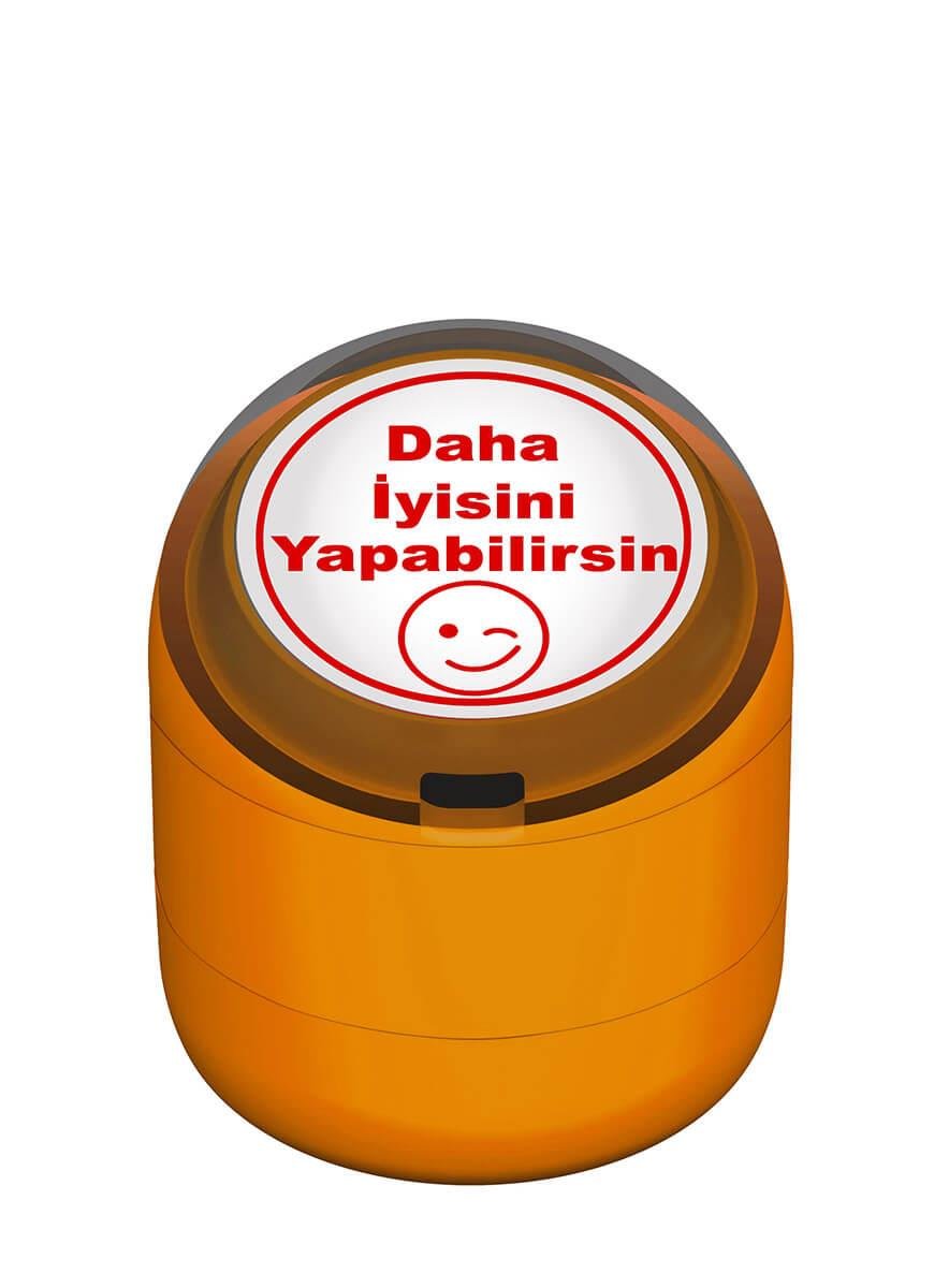 Daha İyisini Yapabilirsin Motivasyon Kaşesi 22mm Yuvarlak Teknobutik.com'da