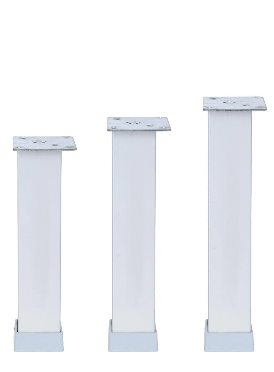 25cm 40x40mm Kare Alüminyum Düz Mat Eloksal Baza Ayağı Teknobutik.com'da