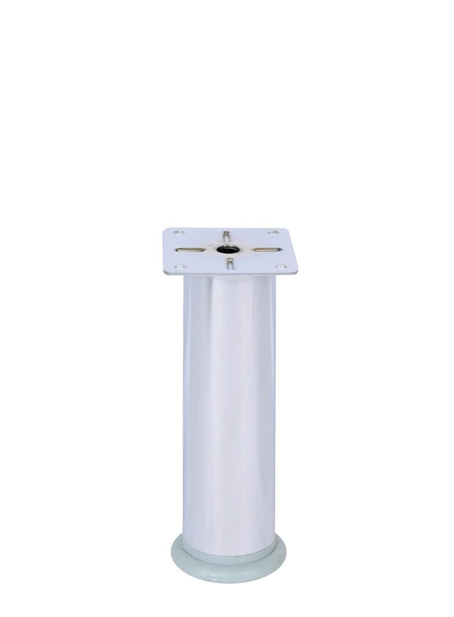 25cm 42 Ø Çap Gri Plastik Pingolu Ayarlı Metal Baza Dolap Ayağı Teknobutik.com'da