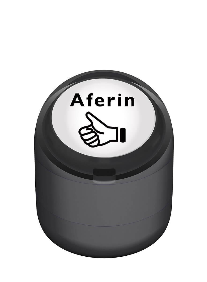Aferin Motivasyon Flash Kaşe 22mm Yuvarlak Teknobutik.com'da