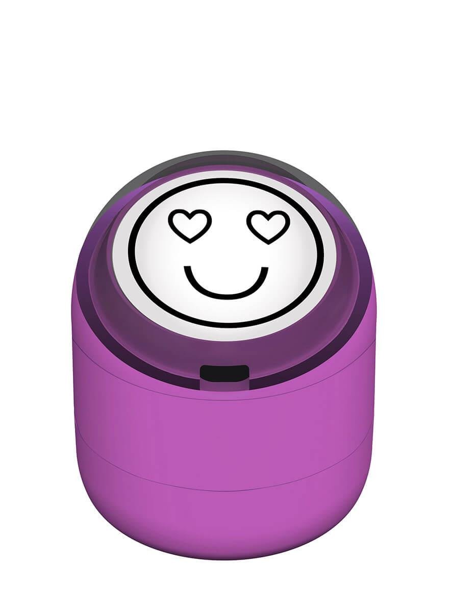 Mutlu Emojili Motivasyon Kaşesi 22mm Yuvarlak Teknobutik.com'da