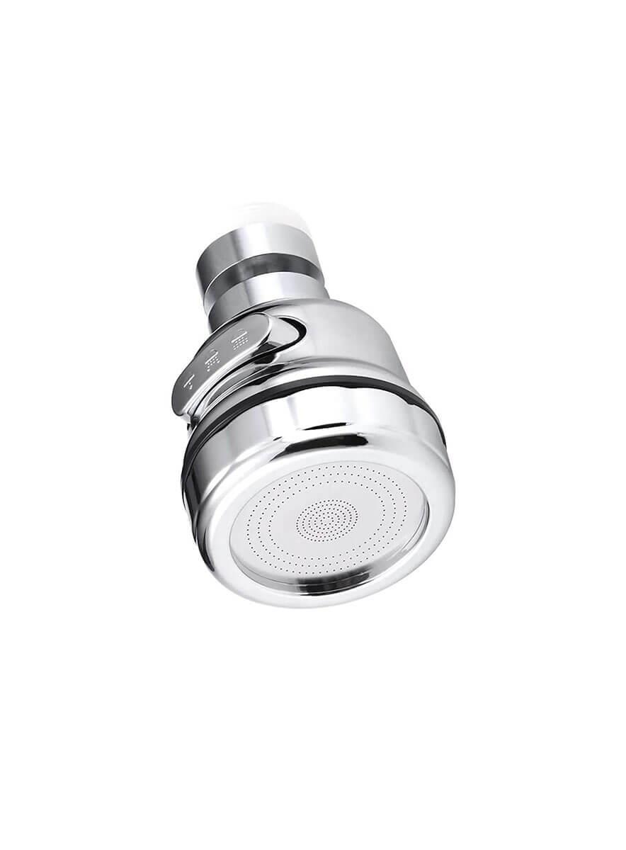 3 Fonksiyonlu Tasarruflu 360 Derece Krom Kaplama Musluk Ucu Teknobutik.com'da