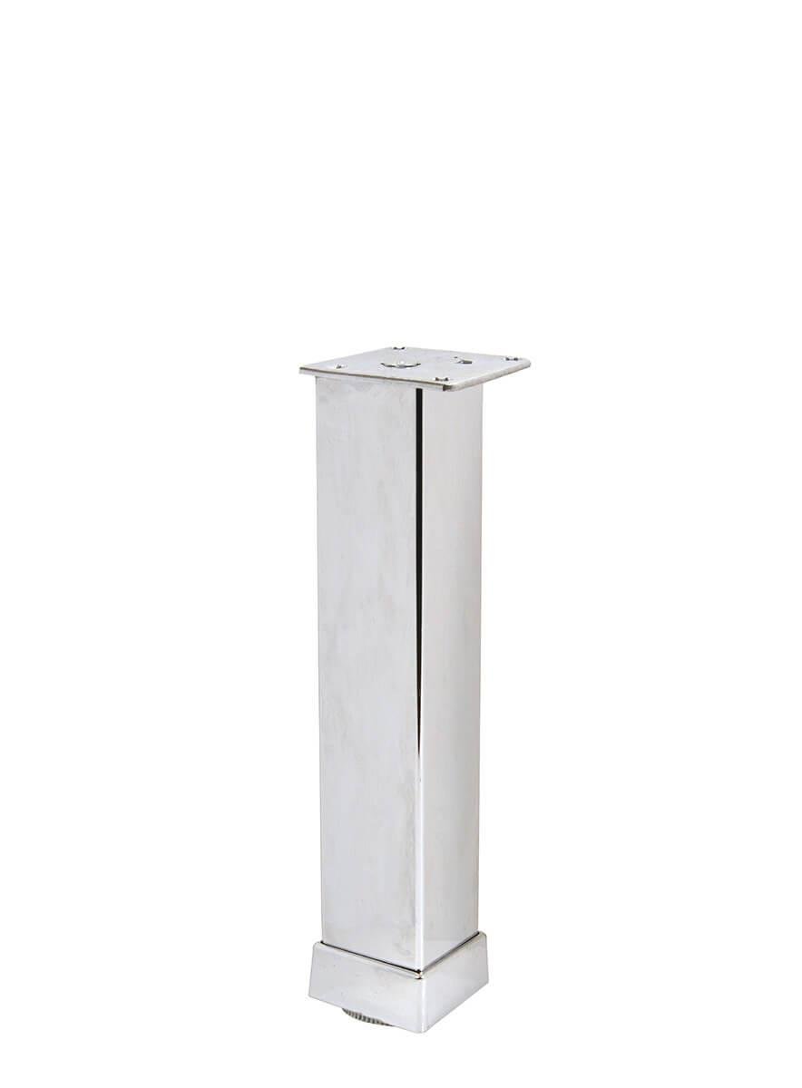 30cm 40x40mm Kare Alüminyum Düz Parlak Eloksal Baza Ayağı Teknobutik.com'da