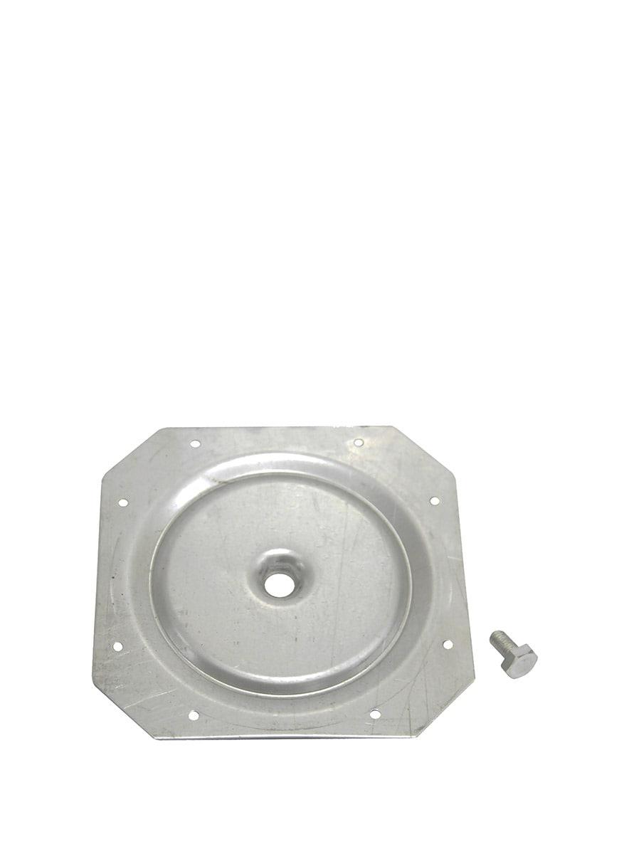 30cm x 30cm x 2mm Ahşap İçin Bağlantı Sacı Cıvata Dahil Teknobutik.com'da