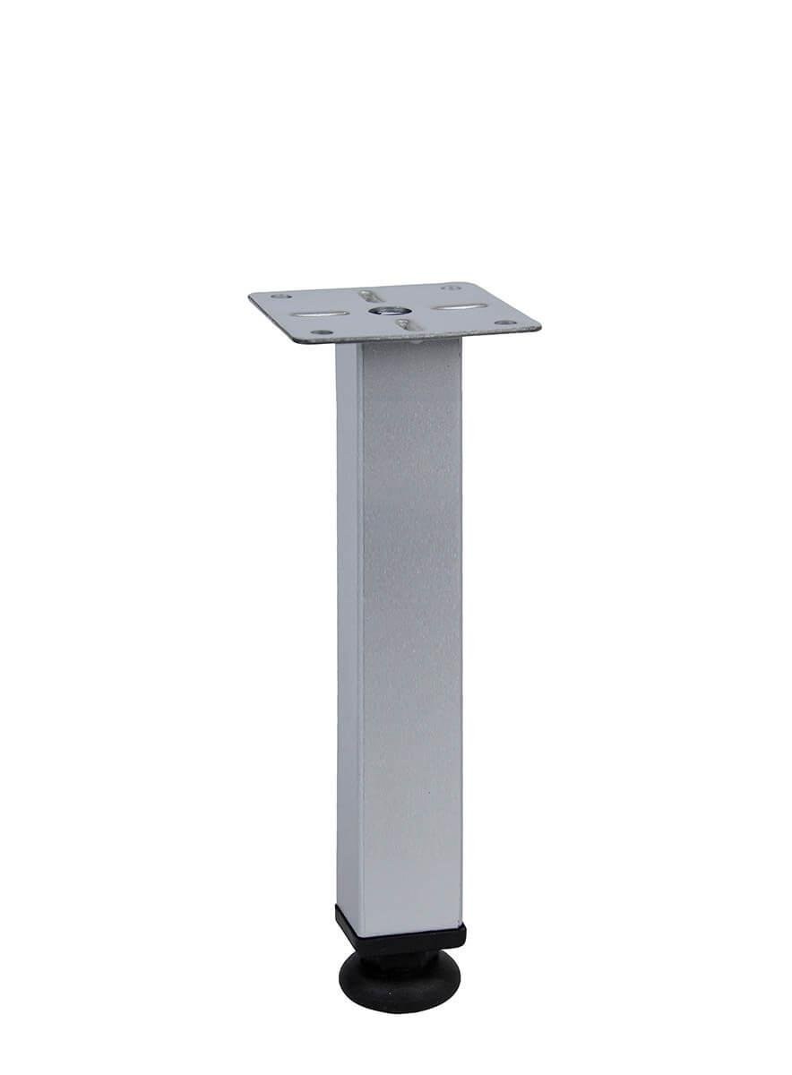 35 cm 25mm x 25mm Plastik Pingolu Kare Demir Baza Ayağı Teknobutik.com'da