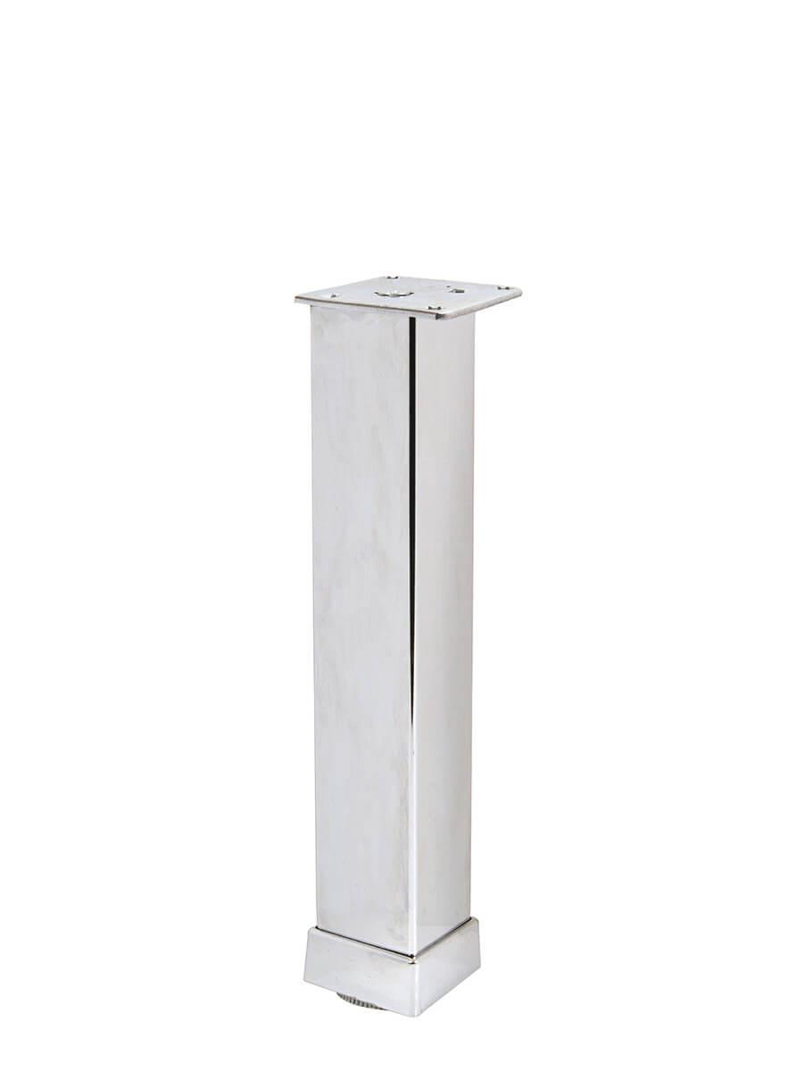35cm 40x40mm Kare Alüminyum Düz Parlak Eloksal Baza Ayağı Teknobutik.com'da