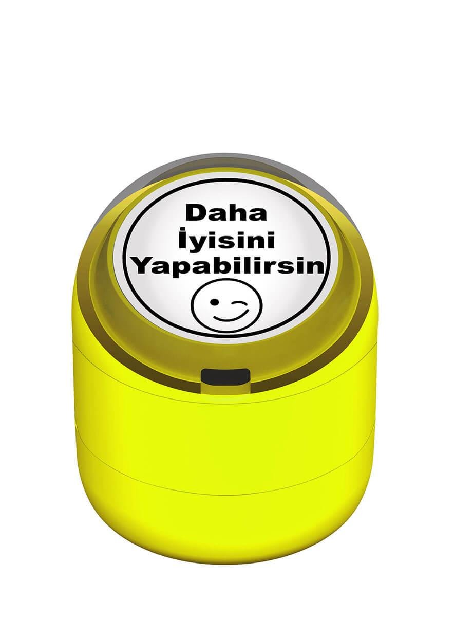 Daha İyisini Yapabilirsin Motivasyon Kaşesi 22mm Yuvarlak Teknobutik.com'da