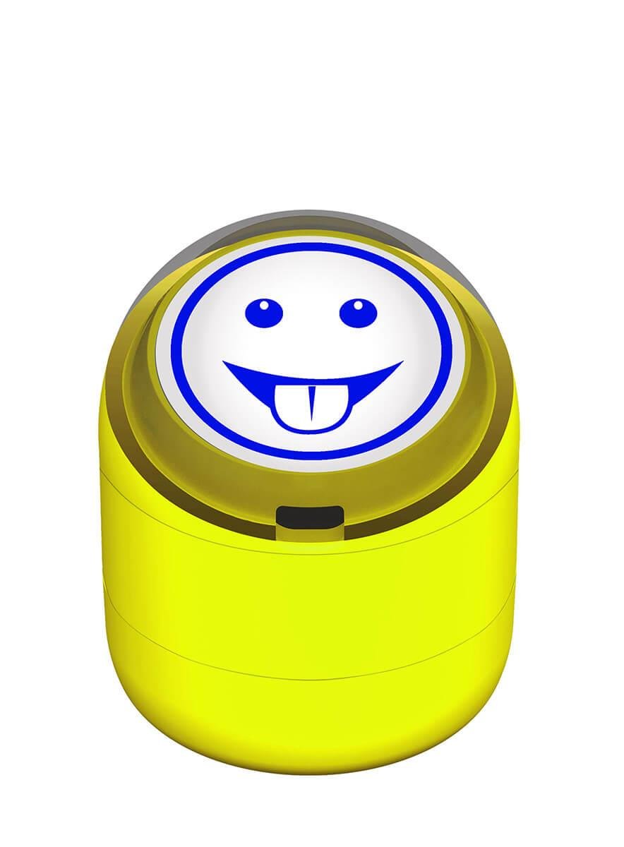 Şakacı Emojili Motivasyon Kaşesi 22mm Yuvarlak Teknobutik.com'da