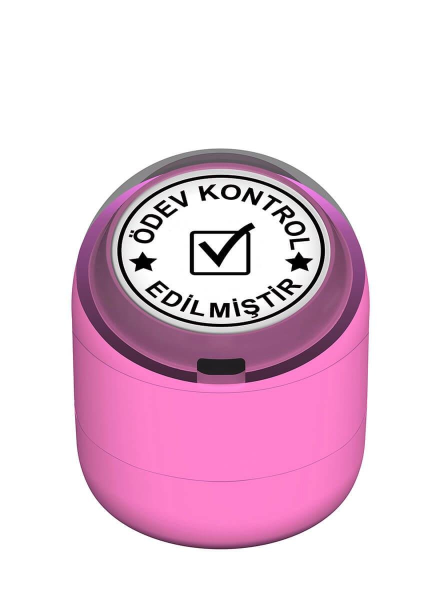 Ödev Kontrol Edilmiştir Motivasyon Kaşesi 22mm Yuvarlak Teknobutik.com'da