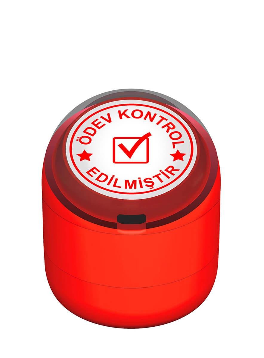 Ödev Kontrol Edilmiştir Motivasyon Kaşesi 22mm Yuvarlak Teknobutik.com'da
