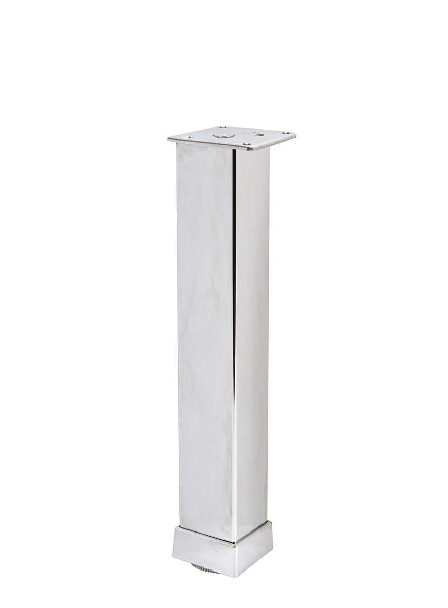 40cm 40x40mm Kare Alüminyum Düz Parlak Eloksal Baza Ayağı Teknobutik.com'da