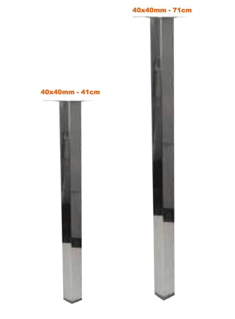 40x40mm 41cm Ahşap İçin Masa ve Sehpa Ayağı Teknobutik.com'da