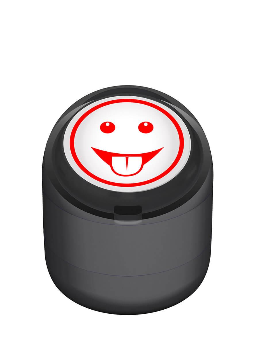 Şakacı Emojili Motivasyon Kaşesi 22mm Yuvarlak Teknobutik.com'da