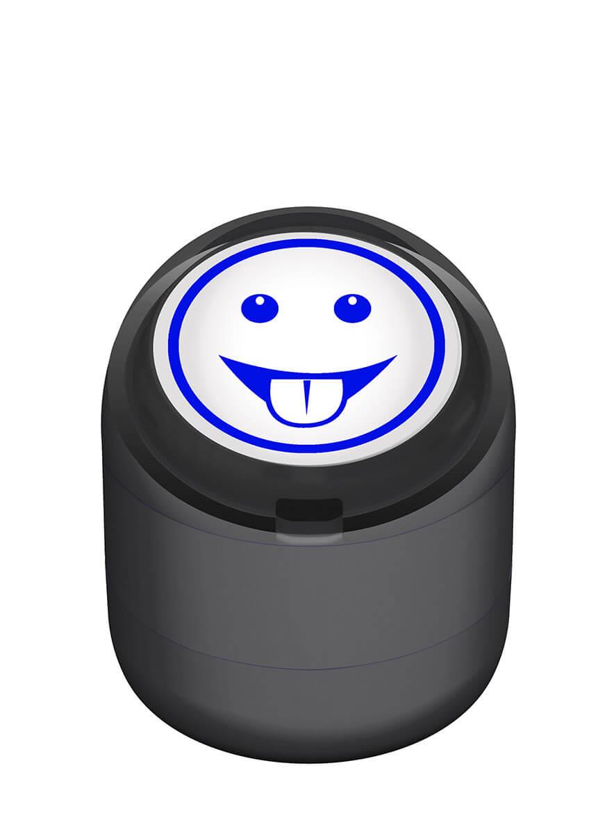 Şakacı Emojili Motivasyon Kaşesi 22mm Yuvarlak Teknobutik.com'da